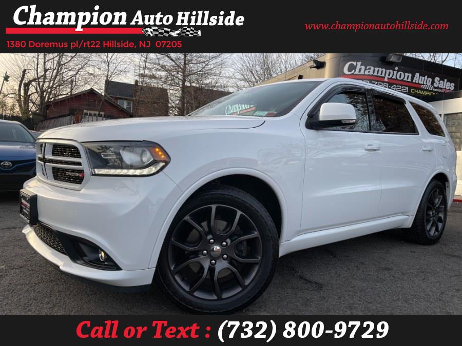 2017 Dodge Durango R/T AWD, available for sale in Hillside, New Jersey | Champion Auto Sales. Hillside, New Jersey