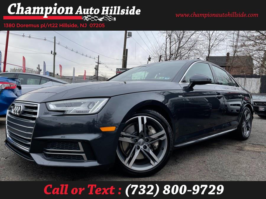 2017 Audi A4 2.0 TFSI Auto Premium Plus quattro AWD, available for sale in Hillside, New Jersey | Champion Auto Sales. Hillside, New Jersey 2017 Audi A4 2.0 TFSI Auto Premium Plus quattro AWD, available for sale in Hillside, New Jersey | Champion Auto Sales. Hillside, New Jersey