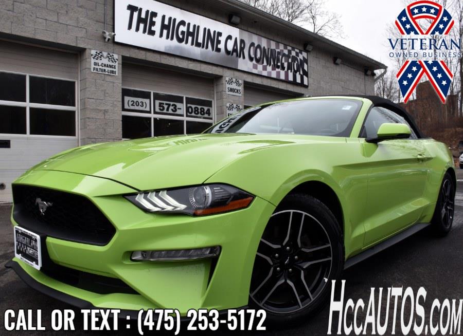 2020 Ford Mustang Convertible 2D EcoBoost Premium, available for sale in Waterbury, Connecticut | Highline Car Connection. Waterbury, Connecticut