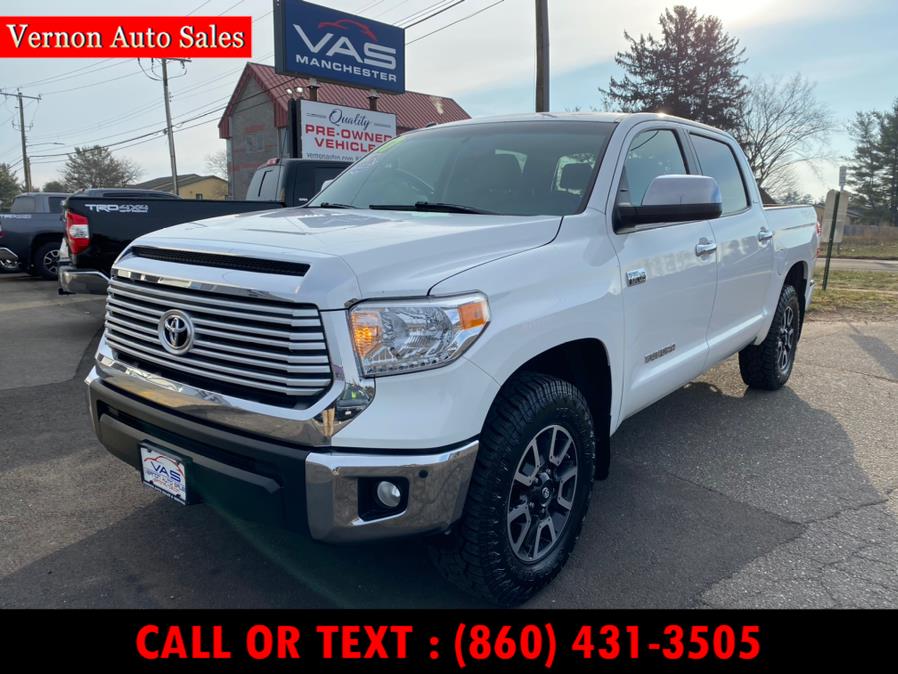 2017 Toyota Tundra 4WD Limited CrewMax 5.5'' Bed 5.7L (Natl), available for sale in Manchester, Connecticut | Vernon Auto Sale & Service. Manchester, Connecticut