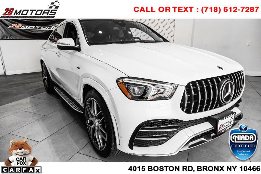 Used Mercedes-Benz GLE AMG GLE 53 4MATIC Coupe 2021 | 26 Motors Corp. Bronx, New York Used Mercedes-Benz GLE AMG GLE 53 4MATIC Coupe 2021 | 26 Motors Corp. Bronx, New York
