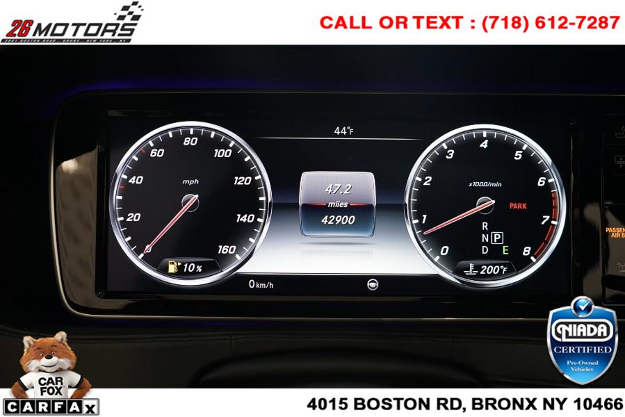 Used Mercedes-Benz S-Class Maybach S 550 4MATIC Sedan 2017 | 26 Motors Corp. Bronx, New York Used Mercedes-Benz S-Class Maybach S 550 4MATIC Sedan 2017 | 26 Motors Corp. Bronx, New York
