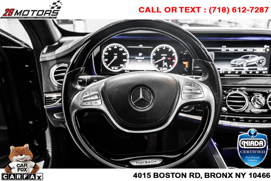 Used Mercedes-Benz S-Class Maybach S 550 4MATIC Sedan 2017 | 26 Motors Corp. Bronx, New York Used Mercedes-Benz S-Class Maybach S 550 4MATIC Sedan 2017 | 26 Motors Corp. Bronx, New York