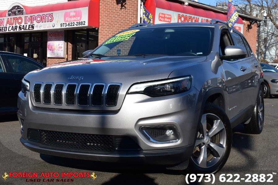 2019 Jeep Cherokee Limited AWD, available for sale in Irvington, New Jersey | Foreign Auto Imports. Irvington, New Jersey