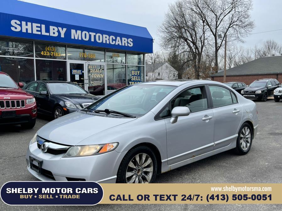 2009 Honda Civic Sdn 4dr Auto EX, available for sale in Springfield, Massachusetts | Shelby Motor Cars. Springfield, Massachusetts