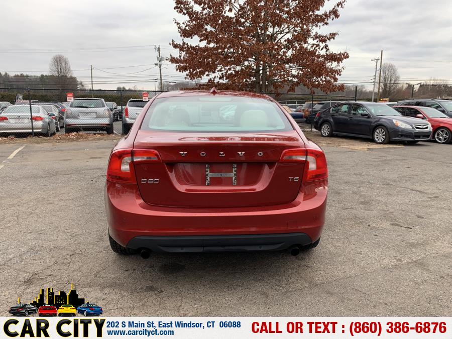 2012 Volvo S60 FWD 4dr Sdn T5 w/Moonroof, available for sale in East Windsor, Connecticut | Car City LLC. East Windsor, Connecticut 2012 Volvo S60 FWD 4dr Sdn T5 w/Moonroof, available for sale in East Windsor, Connecticut | Car City LLC. East Windsor, Connecticut