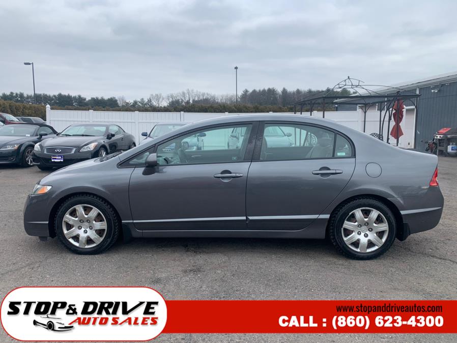 2009 Honda Civic Sdn 4dr Auto LX, available for sale in East Windsor, Connecticut | Stop & Drive Auto Sales. East Windsor, Connecticut 2009 Honda Civic Sdn 4dr Auto LX, available for sale in East Windsor, Connecticut | Stop & Drive Auto Sales. East Windsor, Connecticut