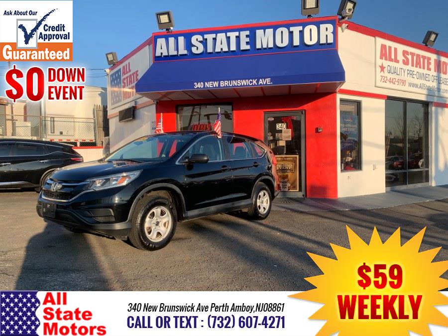 2016 Honda CR-V AWD 5dr LX, available for sale in Perth Amboy, New Jersey | All State Motor Inc. Perth Amboy, New Jersey 2016 Honda CR-V AWD 5dr LX, available for sale in Perth Amboy, New Jersey | All State Motor Inc. Perth Amboy, New Jersey