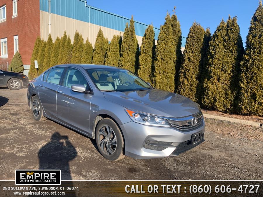 2017 Honda Accord Sedan LX CVT, available for sale in S.Windsor, Connecticut | Empire Auto Wholesalers. S.Windsor, Connecticut