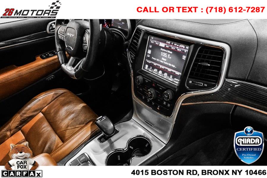 Used Jeep Grand Cherokee SRT 4WD 4dr SRT 2015 | 26 Motors Corp. Bronx, New York Used Jeep Grand Cherokee SRT 4WD 4dr SRT 2015 | 26 Motors Corp. Bronx, New York