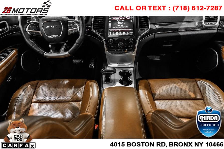 Used Jeep Grand Cherokee SRT 4WD 4dr SRT 2015 | 26 Motors Corp. Bronx, New York Used Jeep Grand Cherokee SRT 4WD 4dr SRT 2015 | 26 Motors Corp. Bronx, New York