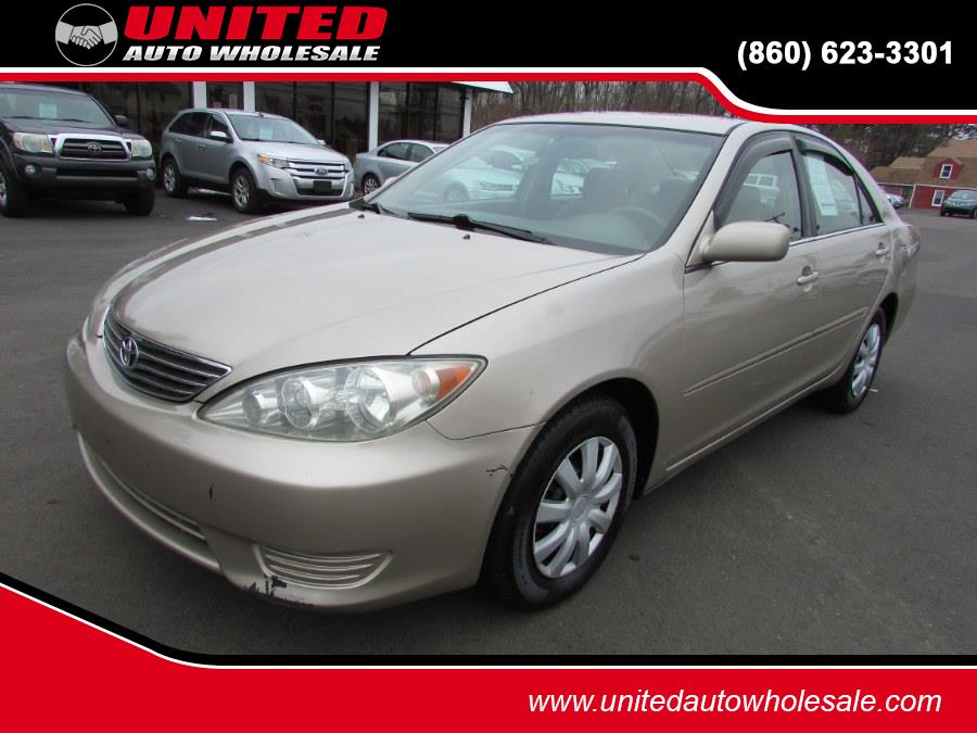 2005 Toyota Camry 4dr Sdn LE Auto (Natl), available for sale in East Windsor, Connecticut | United Auto Sales of E Windsor, Inc. East Windsor, Connecticut 2005 Toyota Camry 4dr Sdn LE Auto (Natl), available for sale in East Windsor, Connecticut | United Auto Sales of E Windsor, Inc. East Windsor, Connecticut