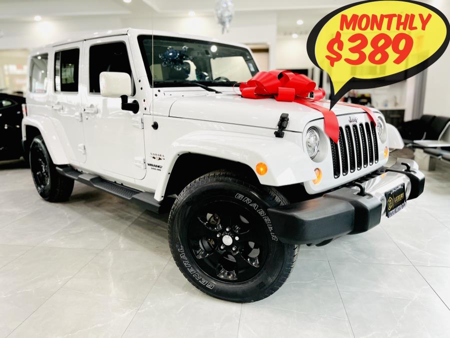 2017 Jeep Wrangler Unlimited Sahara 4x4, available for sale in Franklin Square, New York | C Rich Cars. Franklin Square, New York