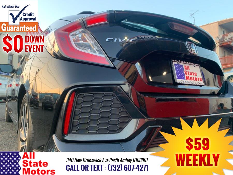 Used Honda Civic Hatchback LX CVT 2018 | All State Motor Inc. Perth Amboy, New Jersey Used Honda Civic Hatchback LX CVT 2018 | All State Motor Inc. Perth Amboy, New Jersey