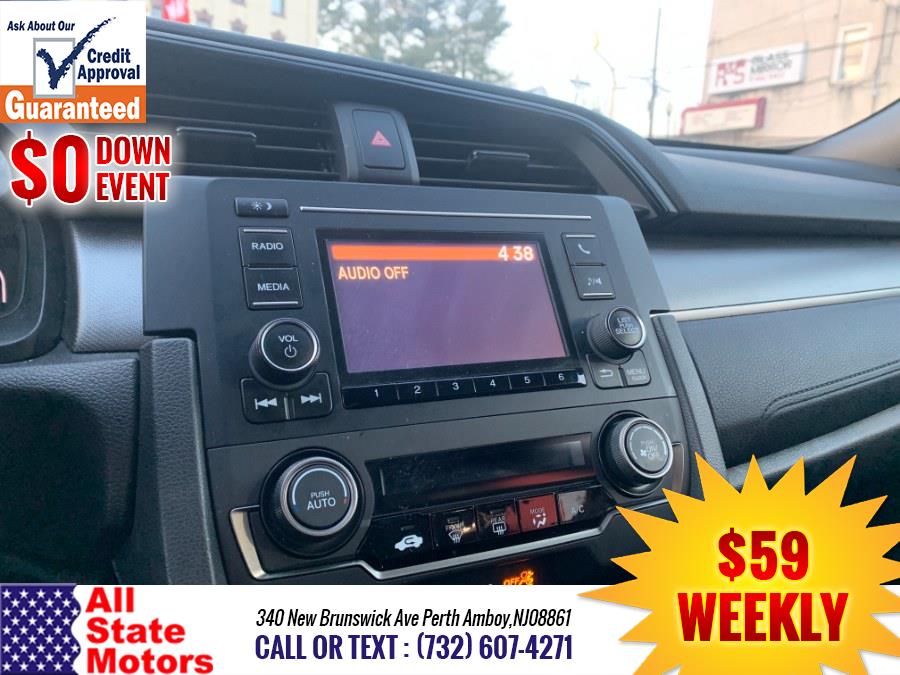Used Honda Civic Hatchback LX CVT 2018 | All State Motor Inc. Perth Amboy, New Jersey Used Honda Civic Hatchback LX CVT 2018 | All State Motor Inc. Perth Amboy, New Jersey