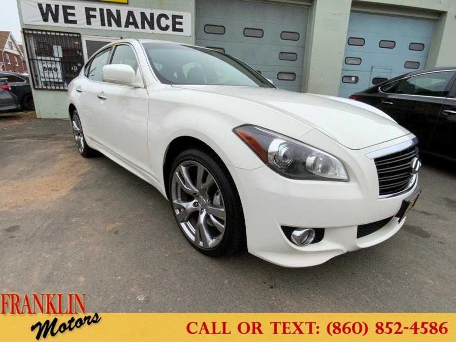 2013 Infiniti M37 4dr Sdn AWD, available for sale in Hartford, Connecticut | Franklin Motors Auto Sales LLC. Hartford, Connecticut