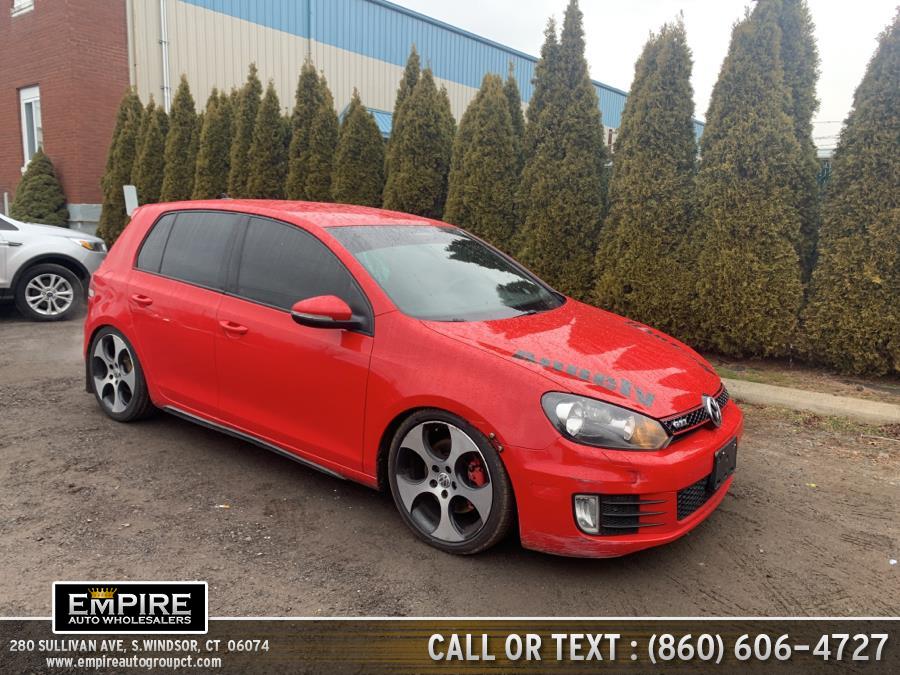 2011 Volkswagen GTI 4dr HB DSG w/Sunroof PZEV, available for sale in S.Windsor, Connecticut | Empire Auto Wholesalers. S.Windsor, Connecticut