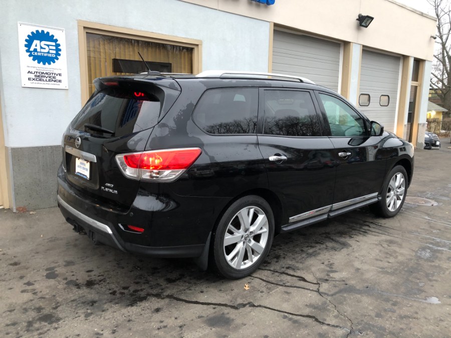 2014 Nissan Pathfinder 4WD 4dr Platinum, available for sale in Bristol, Connecticut | Bristol Auto Center LLC. Bristol, Connecticut 2014 Nissan Pathfinder 4WD 4dr Platinum, available for sale in Bristol, Connecticut | Bristol Auto Center LLC. Bristol, Connecticut