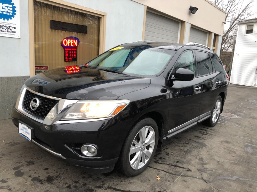 2014 Nissan Pathfinder 4WD 4dr Platinum, available for sale in Bristol, Connecticut | Bristol Auto Center LLC. Bristol, Connecticut 2014 Nissan Pathfinder 4WD 4dr Platinum, available for sale in Bristol, Connecticut | Bristol Auto Center LLC. Bristol, Connecticut