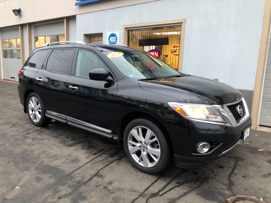 2014 Nissan Pathfinder 4WD 4dr Platinum, available for sale in Bristol, Connecticut | Bristol Auto Center LLC. Bristol, Connecticut 2014 Nissan Pathfinder 4WD 4dr Platinum, available for sale in Bristol, Connecticut | Bristol Auto Center LLC. Bristol, Connecticut