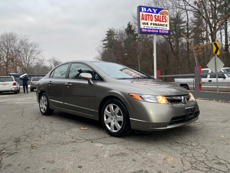 2008 Honda Civic Sdn 4dr Auto LX, available for sale in Springfield, Massachusetts | Bay Auto Sales Corp. Springfield, Massachusetts