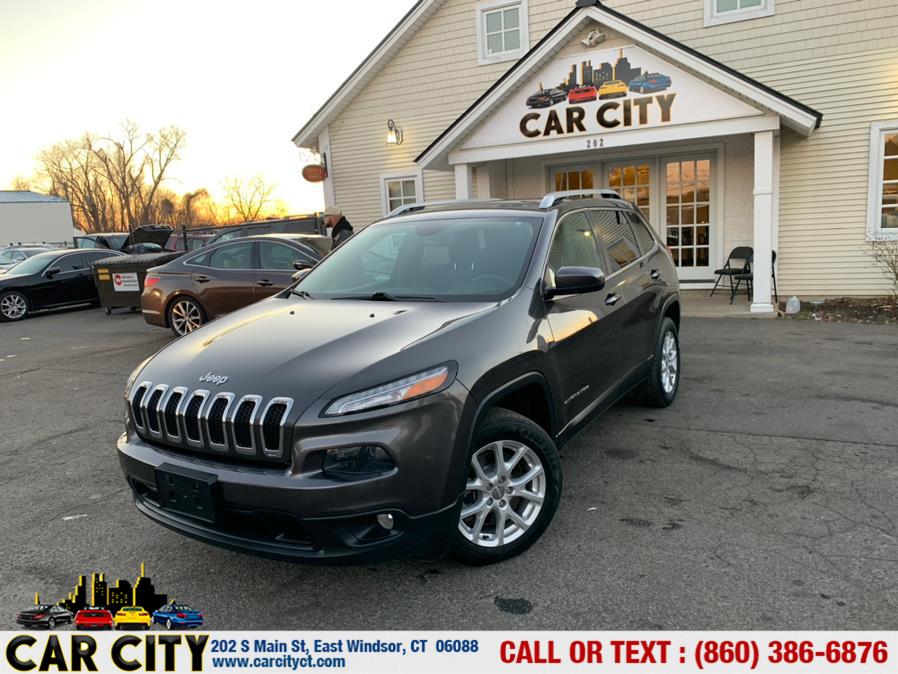 2014 Jeep Cherokee FWD 4dr Latitude, available for sale in East Windsor, Connecticut | Car City LLC. East Windsor, Connecticut