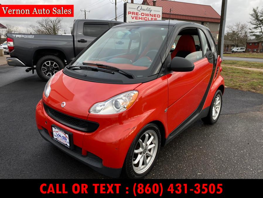 2008 Smart fortwo 2dr Cpe Passion, available for sale in Manchester, Connecticut | Vernon Auto Sale & Service. Manchester, Connecticut
