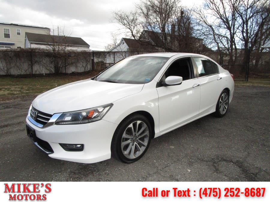 2014 Honda Accord Sedan 4dr I4 CVT Sport, available for sale in Stratford, Connecticut | Mike's Motors LLC. Stratford, Connecticut