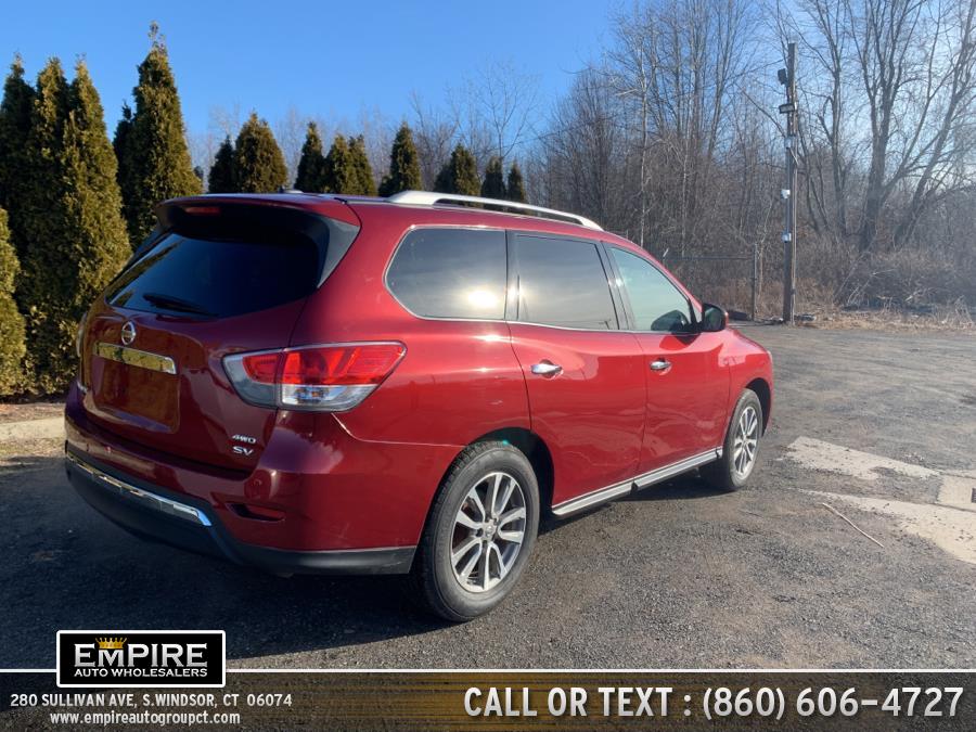 2015 Nissan Pathfinder 4WD 4dr S, available for sale in S.Windsor, Connecticut | Empire Auto Wholesalers. S.Windsor, Connecticut 2015 Nissan Pathfinder 4WD 4dr S, available for sale in S.Windsor, Connecticut | Empire Auto Wholesalers. S.Windsor, Connecticut