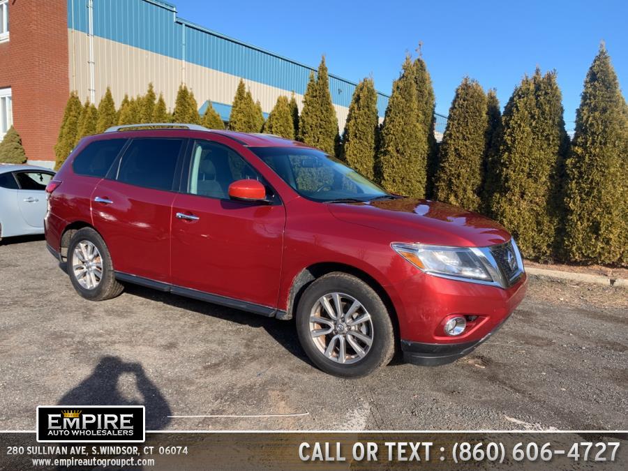2015 Nissan Pathfinder 4WD 4dr S, available for sale in S.Windsor, Connecticut | Empire Auto Wholesalers. S.Windsor, Connecticut 2015 Nissan Pathfinder 4WD 4dr S, available for sale in S.Windsor, Connecticut | Empire Auto Wholesalers. S.Windsor, Connecticut