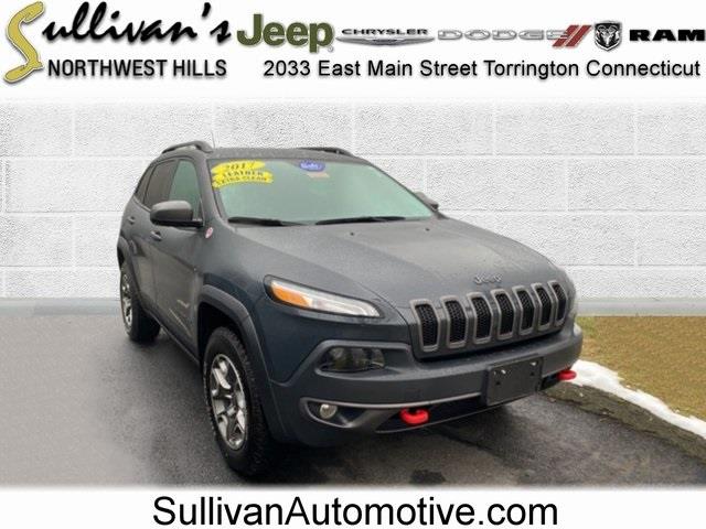 2017 Jeep Cherokee Trailhawk, available for sale in Avon, Connecticut | Sullivan Automotive Group. Avon, Connecticut