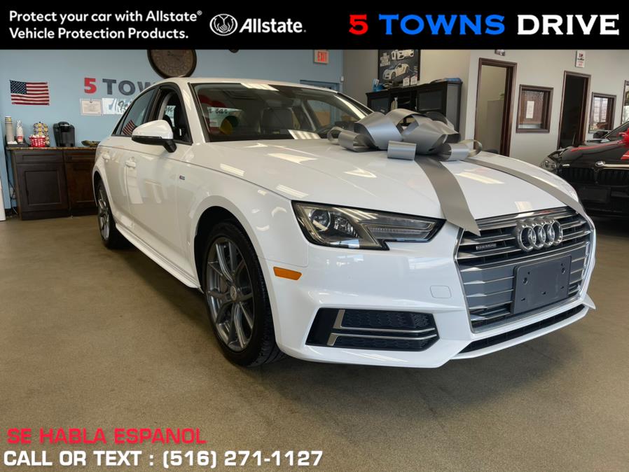2018 Audi A4 2.0 TFSI Premium S Tronic quattro AWD, available for sale in Inwood, New York | 5 Towns Drive. Inwood, New York