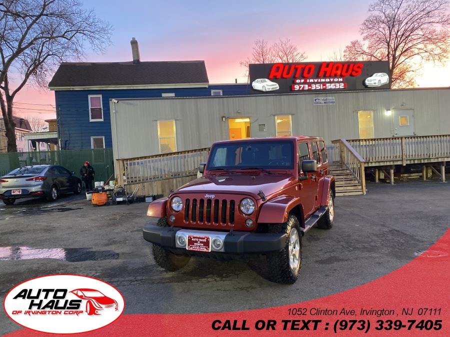 2014 Jeep Wrangler Unlimited 4WD 4dr Sahara, available for sale in Irvington , New Jersey | Auto Haus of Irvington Corp. Irvington , New Jersey