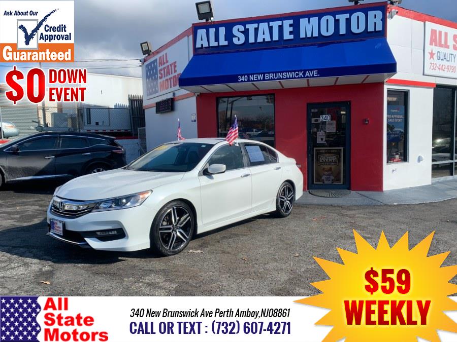 2017 Honda Accord Sedan Sport SE CVT, available for sale in Perth Amboy, New Jersey | All State Motor Inc. Perth Amboy, New Jersey 2017 Honda Accord Sedan Sport SE CVT, available for sale in Perth Amboy, New Jersey | All State Motor Inc. Perth Amboy, New Jersey