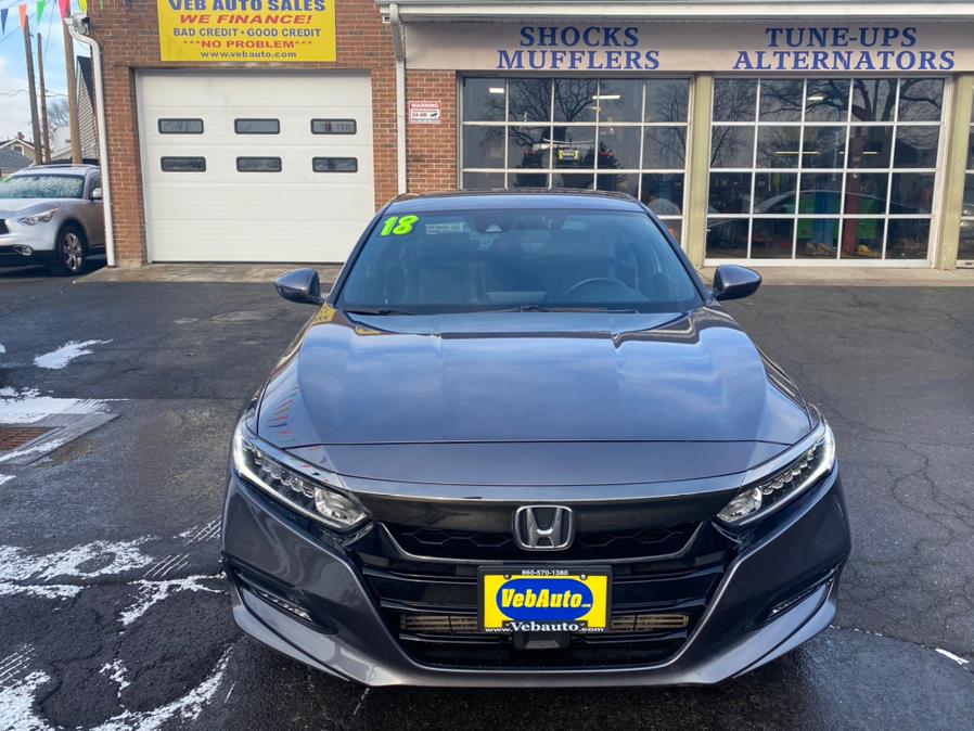 Used Honda Accord Sedan Sport CVT 2018 | VEB Auto Sales. Hartford, Connecticut Used Honda Accord Sedan Sport CVT 2018 | VEB Auto Sales. Hartford, Connecticut