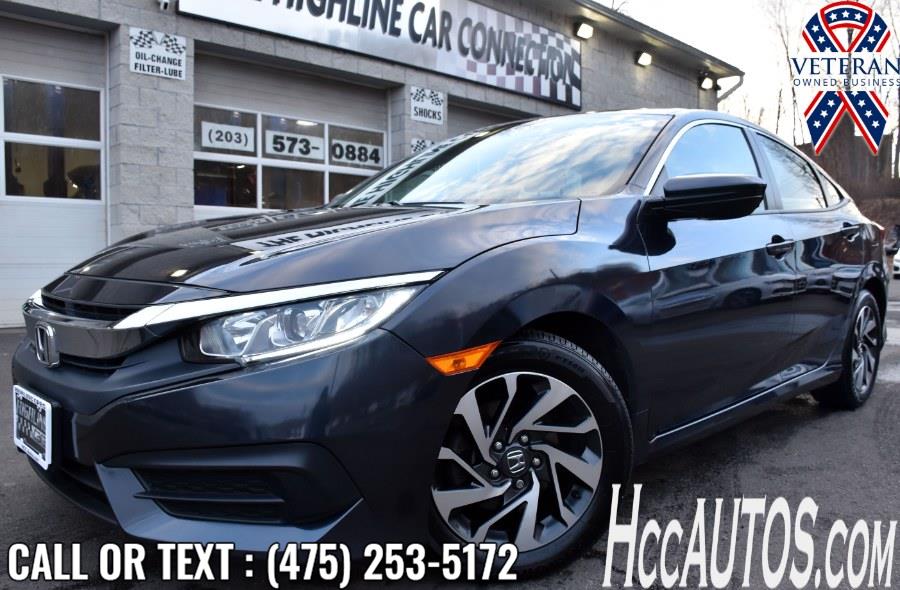 2018 Honda Civic Sedan EX CVT, available for sale in Waterbury, Connecticut | Highline Car Connection. Waterbury, Connecticut