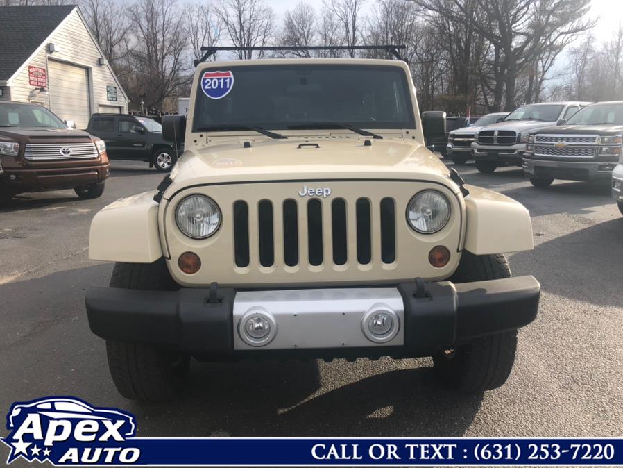 2011 Jeep Wrangler Unlimited 4WD 4dr Sahara, available for sale in Selden, New York | Apex Auto. Selden, New York 2011 Jeep Wrangler Unlimited 4WD 4dr Sahara, available for sale in Selden, New York | Apex Auto. Selden, New York