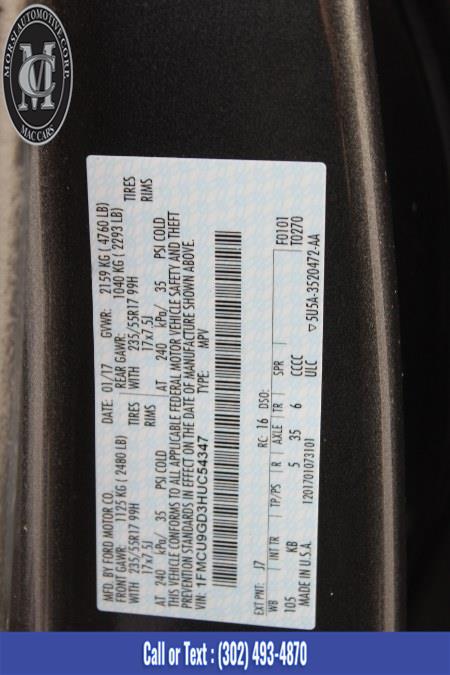 Used Ford Escape SE 4WD 2017 | Morsi Automotive Corp. New Castle, Delaware Used Ford Escape SE 4WD 2017 | Morsi Automotive Corp. New Castle, Delaware