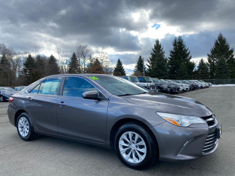 Used Toyota Camry 4dr Sdn I4 Auto LE (Natl) 2016 | Tru Auto Mall. Berlin, Connecticut Used Toyota Camry 4dr Sdn I4 Auto LE (Natl) 2016 | Tru Auto Mall. Berlin, Connecticut