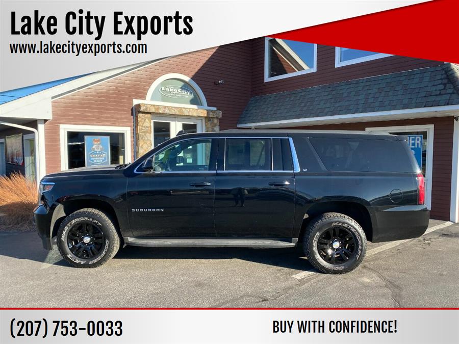 Used Chevrolet Suburban LT 1500 4x4 4dr SUV 2016 | Lake City Exports Inc. Auburn, Maine Used Chevrolet Suburban LT 1500 4x4 4dr SUV 2016 | Lake City Exports Inc. Auburn, Maine