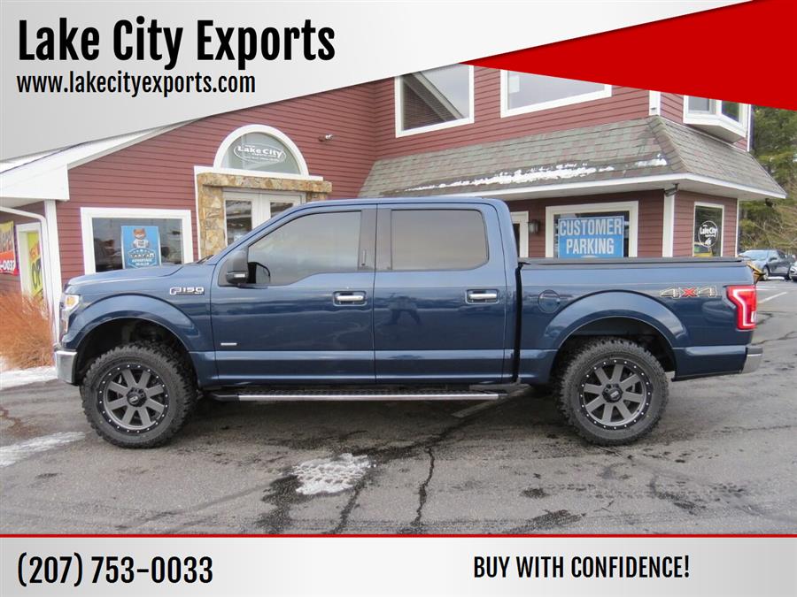 Used Ford F-150 XLT 4x4 4dr SuperCrew 5.5 ft. SB 2016 | Lake City Exports Inc. Auburn, Maine Used Ford F-150 XLT 4x4 4dr SuperCrew 5.5 ft. SB 2016 | Lake City Exports Inc. Auburn, Maine