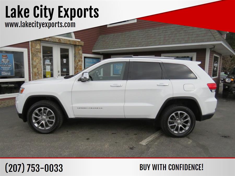 2014 Jeep Grand Cherokee Limited 4x4 4dr SUV, available for sale in Auburn, Maine | Lake City Exports Inc. Auburn, Maine