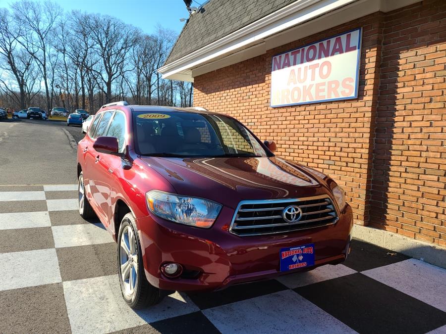 2009 Toyota Highlander 4WD 4dr V6 Sport, available for sale in Waterbury, Connecticut | National Auto Brokers, Inc.. Waterbury, Connecticut 2009 Toyota Highlander 4WD 4dr V6 Sport, available for sale in Waterbury, Connecticut | National Auto Brokers, Inc.. Waterbury, Connecticut
