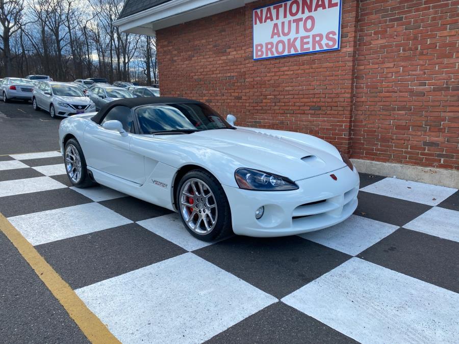 2004 Dodge Viper 2dr Convertible SRT10 White Mamba, available for sale in Waterbury, Connecticut | National Auto Brokers, Inc.. Waterbury, Connecticut