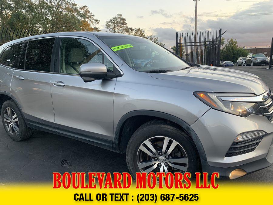 2016 Honda Pilot EX-L Sport Utility 4D, available for sale in New Haven, Connecticut | Boulevard Motors LLC. New Haven, Connecticut 2016 Honda Pilot EX-L Sport Utility 4D, available for sale in New Haven, Connecticut | Boulevard Motors LLC. New Haven, Connecticut