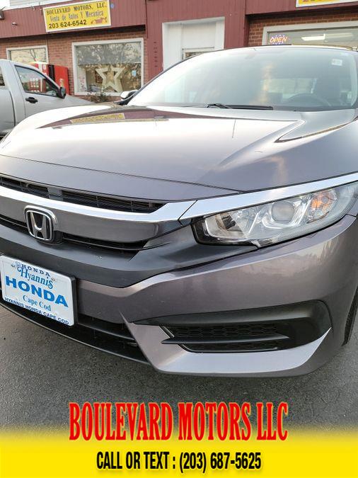 2016 Honda Civic EX Sedan 4D, available for sale in New Haven, Connecticut | Boulevard Motors LLC. New Haven, Connecticut 2016 Honda Civic EX Sedan 4D, available for sale in New Haven, Connecticut | Boulevard Motors LLC. New Haven, Connecticut