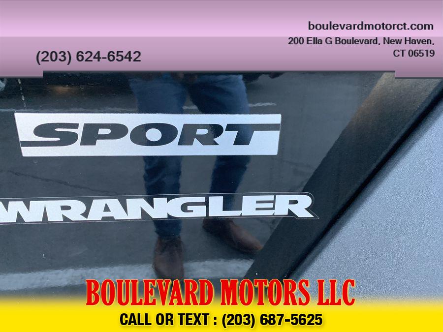 2011 Jeep Wrangler Sport SUV 2D, available for sale in New Haven, Connecticut | Boulevard Motors LLC. New Haven, Connecticut 2011 Jeep Wrangler Sport SUV 2D, available for sale in New Haven, Connecticut | Boulevard Motors LLC. New Haven, Connecticut