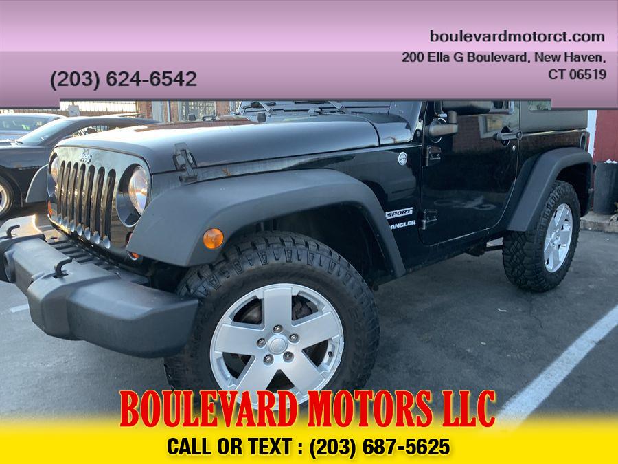 2011 Jeep Wrangler Sport SUV 2D, available for sale in New Haven, Connecticut | Boulevard Motors LLC. New Haven, Connecticut 2011 Jeep Wrangler Sport SUV 2D, available for sale in New Haven, Connecticut | Boulevard Motors LLC. New Haven, Connecticut