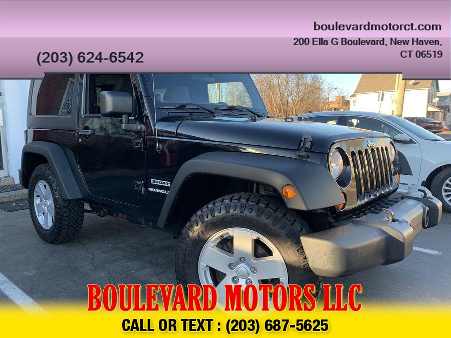 2011 Jeep Wrangler Sport SUV 2D, available for sale in New Haven, Connecticut | Boulevard Motors LLC. New Haven, Connecticut 2011 Jeep Wrangler Sport SUV 2D, available for sale in New Haven, Connecticut | Boulevard Motors LLC. New Haven, Connecticut