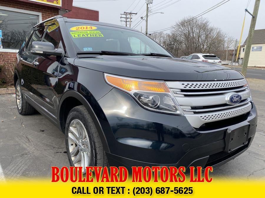 2014 Ford Explorer XLT Sport Utility 4D, available for sale in New Haven, Connecticut | Boulevard Motors LLC. New Haven, Connecticut